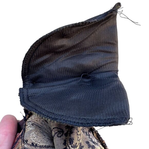 JBT Sport Petite By Fritzi Vintage Womens Paisley Jacquard One Button Blazer PM - Picture 11 of 11